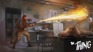 The Thing's poster
