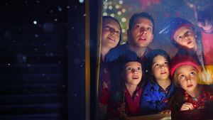 Christmas on Mistletoe Farm's poster
