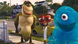 Monsters vs. Aliens's poster