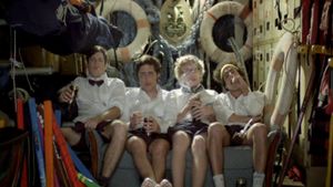 Cats on a Pedal Boat's poster