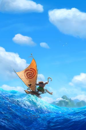 Moana's poster