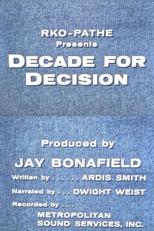 Decade for Decision's poster image