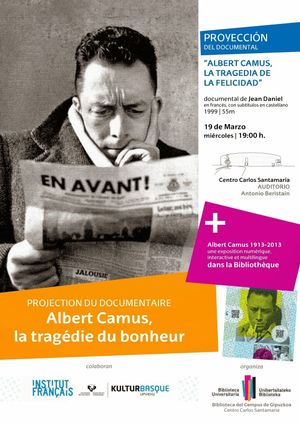 Albert Camus, la tragédie du bonheur's poster