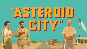 Asteroid City's poster