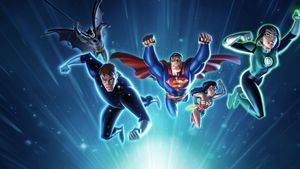 Justice League vs the Fatal Five's poster