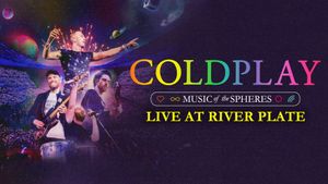 Coldplay Music of The Spheres Live Broadcast from Buenos Aires's poster