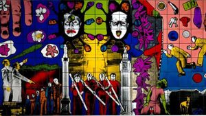 The Pilgrimage of Gilbert and George's poster