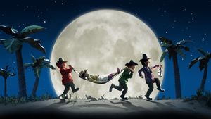 Three Robbers and a Lion's poster
