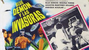 Blue Demon y las invasoras's poster