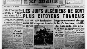 Algeria 1943: A Colony Under Vichy Control's poster