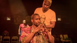 National Theatre Live: Barber Shop Chronicles's poster