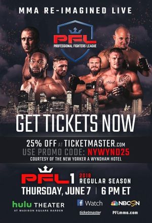 PFL 2018 #1: Regular Season's poster
