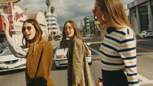 HAIM: Behind the Album's poster