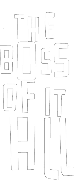 The Boss of It All's poster