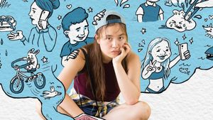 Inbetween Girl's poster