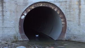 Under the Road, the River!'s poster