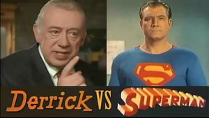 Derrick contre Superman's poster