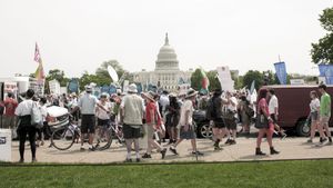 2017 People's Climate March in Washington D.C.'s poster