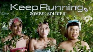 Keep Running. Zombie Soldier!'s poster