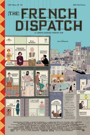 The French Dispatch's poster