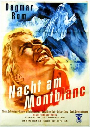 Night on Mont-Blanc's poster