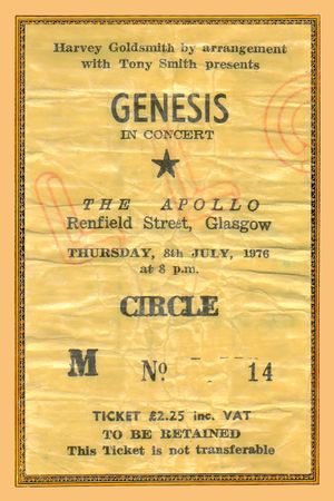 The Genesis Concert Movie's poster