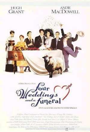 Four Weddings and a Funeral's poster