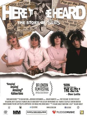 Here to Be Heard: The Story of the Slits's poster