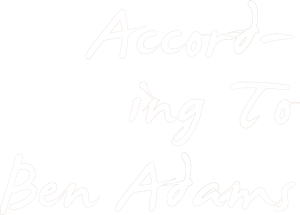 According to Ben Adams's poster