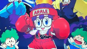Dr. Slump and Arale-chan: N-cha! From Penguin Village with Love's poster