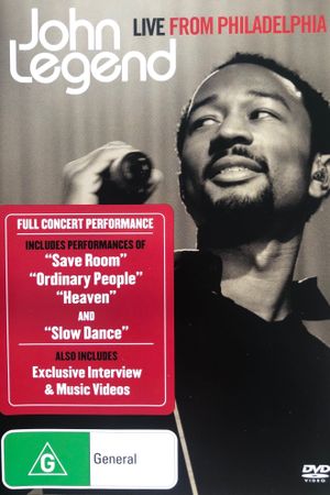John Legend: Live from Philadelphia's poster