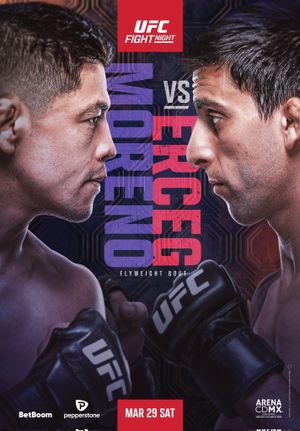 UFC on ESPN 64: Moreno vs. Erceg's poster