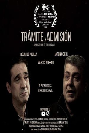 Trámite de admisión's poster
