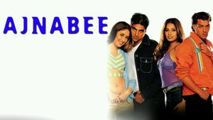 Ajnabee's poster