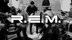 R.E.M. at the BBC's poster