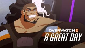 Overwatch: A GREAT DAY's poster