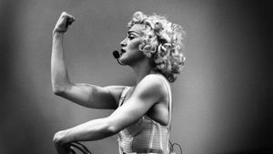 Becoming Madonna's poster