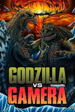 Godzilla V. Gamera's poster