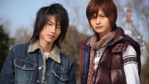 Kamen Rider Den-O & Kiva: Climax Deka's poster
