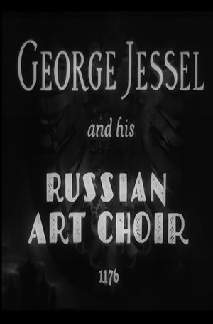 George Jessel and His Russian Art Choir's poster