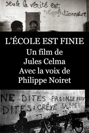 L'école est finie's poster