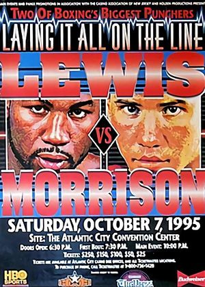 Lennox Lewis vs. Tommy Morrison's poster image