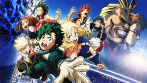 My Hero Academia: Two Heroes's poster