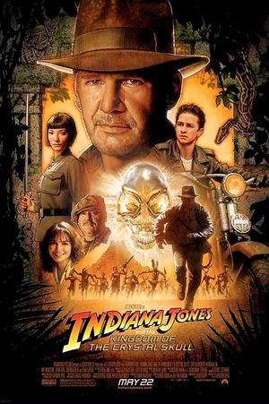 Indiana Jones and the Kingdom of the Crystal Skull's poster