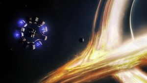 Interstellar's poster