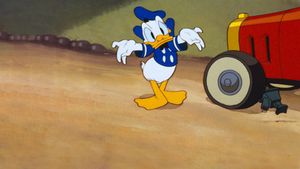 Donald's Tire Trouble's poster