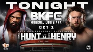 BKFC 30: Hunt vs Henry's poster