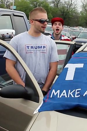 Donald Trump Parking Lot's poster