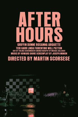 After Hours's poster