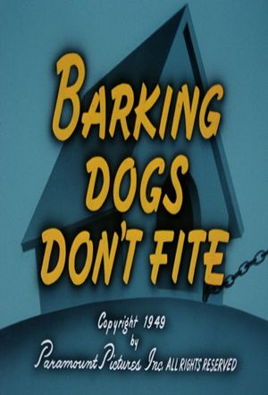 Barking Dogs Don't Fite's poster